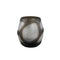 PTMD Azize Green Carved Glass Round Vase Round Motive