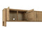 DTP Home TV stand Forte, 4 doors, 2 drawers,55x210x40 cm, teakwood natural