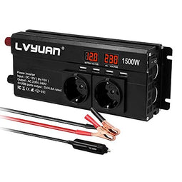 Omvormer 1500W 12V 230V 240V gemodificeerde sinusgolven spanningsomvormer