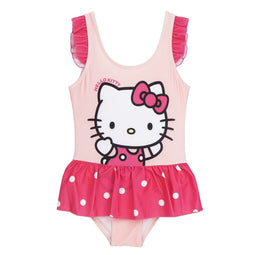Zwempak voor Meisjes Hello Kitty Licht Roze Maat 3 Jaar
