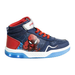 Casual sportschoenen met LED Spider-Man Donkerblauw Schoenmaat 30
