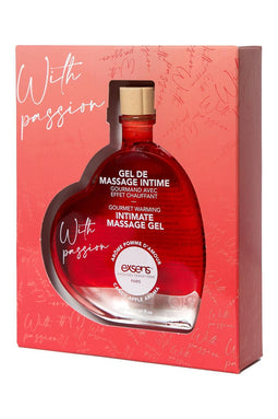 EXSENS WITH PASSION - CANDY APPLE AROMA MASSAGE GEL 50ML
