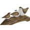 Decoratieve figuren Home ESPRIT Wit Natuurlijk Verouderde afwerking 35 x 4,5 x 12 cm