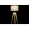 Bureaulamp DKD Home Decor Beige Hout Bruin 220 V 50 W 30 x 30 x 69 cm