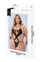CRISS CROSS WETLOOK TEDDY BLACK, Q