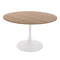 Eettafel Versa Lia Metaal Hout MDF 120 x 73 x 120 cm