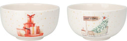 Nampook - Bowl 14X7 cm Christmas 2ass