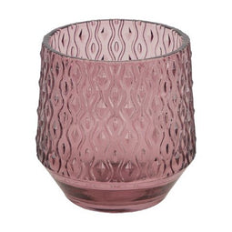 Dijk natural collections - Tealight holder glass diameter 9.4 x 9.7 cm