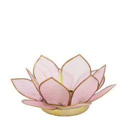 Dijk natural collections - Tealight holder capiz nature diameter 12 x 4 cm
