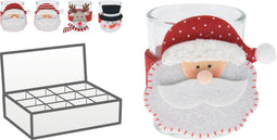 Nampook - Theelichthouder kerstfiguur kerstversiering
