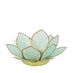 Dijk natural collections - Tealight holder capiz nature diameter 12 x 4 cm