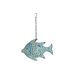 Decoratieve figuren Home ESPRIT Vis Mediterrane 32 x 9 x 22 cm