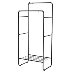 Kapstok Zwart 70,5 x 44,5 x 157 cm