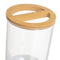 Badset Transparant Natuurlijk Bamboe polyestyreen 17 x 9,5 x 19 cm
