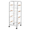 Groentetrolley Zilverkleurig Ijzer 28 x 26 x 78 cm