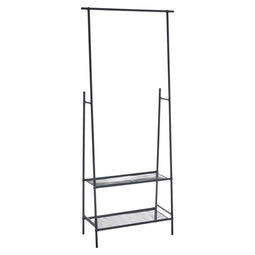 Kapstok Zwart PVC Ijzer 71 x 31 x 165 cm