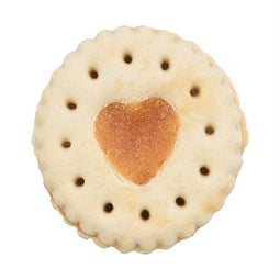 TRIXIE VALENTIJN HEART BISCUITS MET KIP GEVULD 100 GR