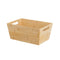 Mand Natuurlijk Bamboe Hout MDF 7 L 30 x 20 x 13 cm