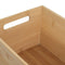 Mand Natuurlijk Bamboe Hout MDF 7 L 30 x 20 x 13 cm
