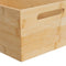 Mand Natuurlijk Bamboe Hout MDF 7 L 30 x 20 x 13 cm