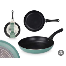 Antiaanbakpan Kinvara 9 Groen Aluminium 26 cm Inductie