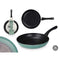 Antiaanbakpan Kinvara 9 Groen Aluminium 26 cm Inductie
