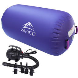 Air Roll Opblaasbare Air Barrel Gymnastiekrol met luchtpomp, tuimelmat, trainingsmat, gymnastiekmat, fitnessrol