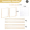 Nuptio Jarrón Dorado para Centros Mesa Boda con Panel Acrílico - Jarrones Altos 3 Piezas para Flores Columna Metal Soporte Centro Mesa Geométrico para Fiesta Cumpleaños Decoración(40cm/60cm/80cm)