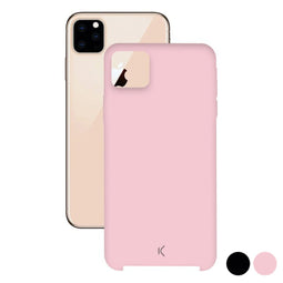 Telefoonhoes iPhone 11 Pro KSIX Soft Kleur Rood