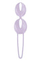 FUN FACTORY SMARTBALLS DUO WHITE&PASTEL LILAC