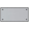 Magneetbord voor aan de wand 80x40 cm gehard glas zwart