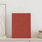 Papieren kraftzakken 250 st met hengsels 32x12x42 cm rood