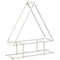 Brandhoutrek 80x25x90 cm koudgewalst staal wit