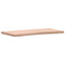 Bureaublad 110x(50-55)x4 cm massief beukenhout