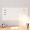 Magneetbord voor aan de wand 100x50 cm gehard glas wit