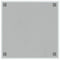 Wandmagneetbord 60x60 cm gehard glas wit