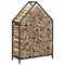 Brandhoutrek 60x25x90 cm koudgewalst staal zwart