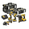 DCK422P3 4-delige Combopack XR 18 Volt 3 x 5,0 Ah Li-Ion in Toughsystem