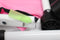 Poppenwagen Bayer Design Roze 58-71 cm