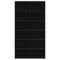 Schoenenrek 54x34x100,5 cm spaanplaat zwart eikenkleurig