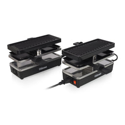 Tristar RA-2742 Connectable Raclette - Uitbreidbaar en koppelbaar Gourmetstel - Set 4 personen
