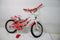 Volare Lovely Kinderfiets - Meisjes - 16 inch - Rood Wit - Twee Handremmen