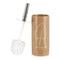 Toiletborstel Berilo Tropical Bath Wit Bruin Zilverkleurig Keramisch 9,6 x 32 x 9,6 cm