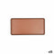 Snackdienblad Bidasoa Gio Bruin Plastic 24 x 11,5 cm (12 Stuks)