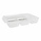 Multi-Functionele Organiser Confortime Transparant 37,5 x 23,5 x 5, cm (12 Stuks)