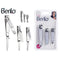 Nagelknipper Berilo 1703239 Zilverkleurig Metaal (12 Stuks)