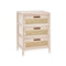 Ladenkast GiftDecor Rattan Natuurlijk 40 x 58 x 29 cm 3 lades