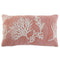 Kussen Home ESPRIT Wit Koraal Mediterrane 60 x 10 x 35 cm