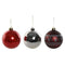 Kerstballen Home ESPRIT Rood Zilverkleurig Polyethyleen 21,5 x 21,5 x 22,5 cm (15 Onderdelen)