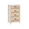 Ladenkast GiftDecor Rattan Natuurlijk 40 x 73 x 29 cm 4 lades